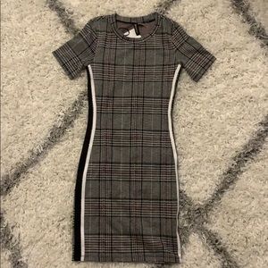 Brand New Tight fitted plaid dres